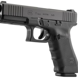 17 Gen4 9mm 17-Round Pistol with Front Serrations and Night Sights
