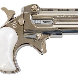 22 WMR Derringer with Chrome Finish and Pearl Grips 22 WMR Derringer with Chrome Finish and Pearl Grips - Derringers - Texas Gun Store