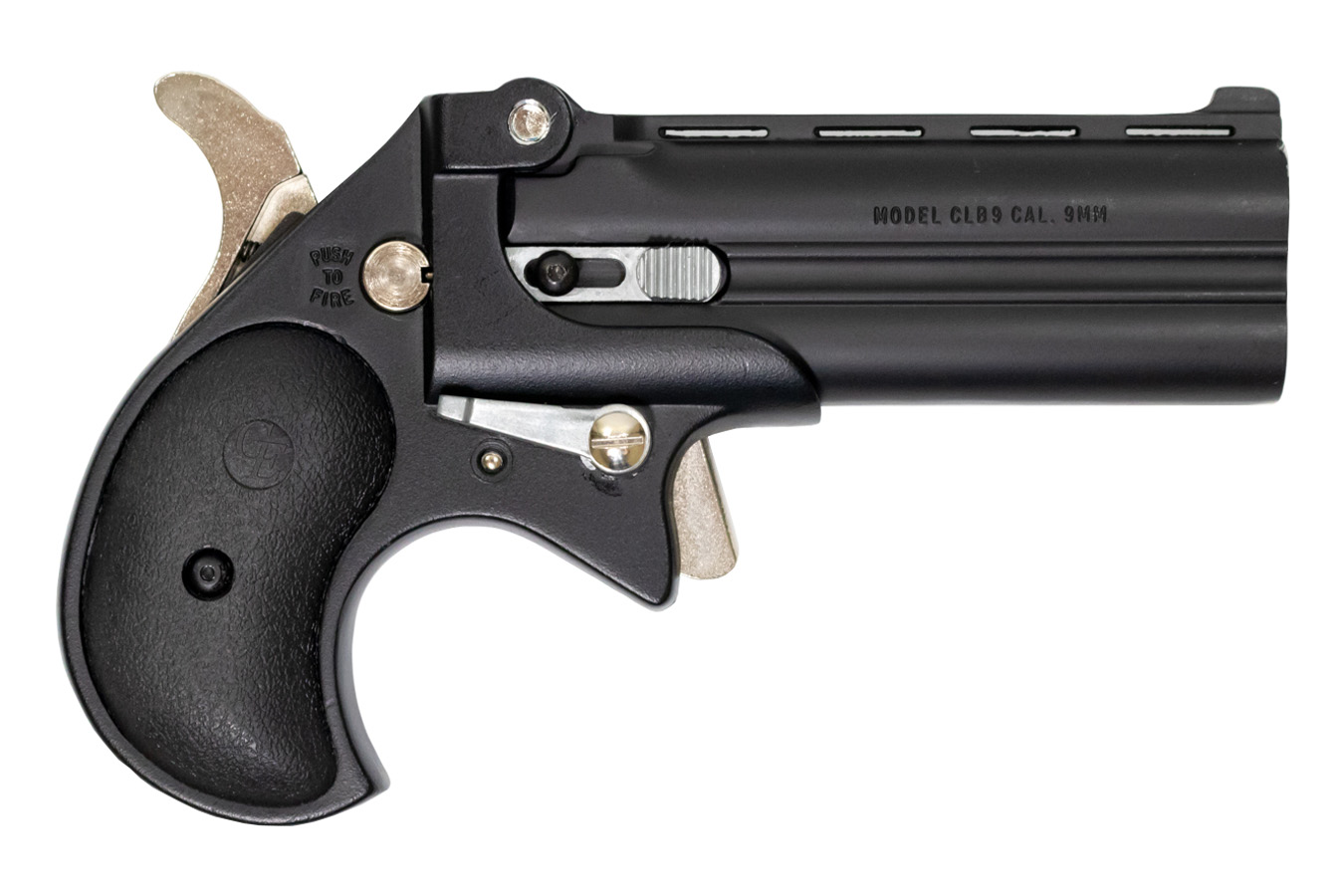 9mm Long Bore Derringer with Black Cerakote Finish 9mm Long Bore Derringer with Black Cerakote Finish - Derringers - Texas Gun Store
