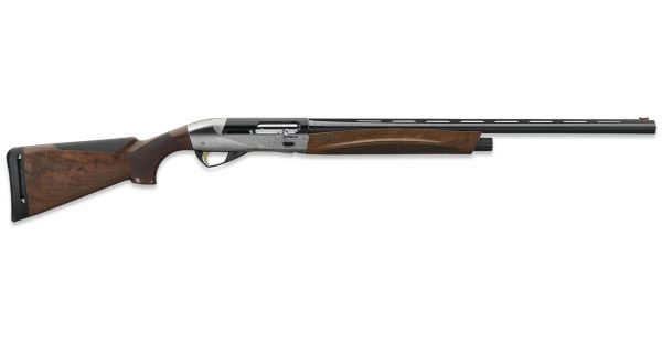 Ethos 12 GA Shotgun with Engraved Nickel Plated Receiver