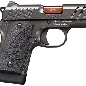 Micro 9 ESV Gray 9mm Carry Conceal Pistol with Ported Slide