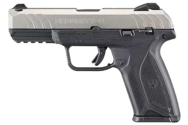 Security-9 9mm Pistol with Silver Cerakote Slide