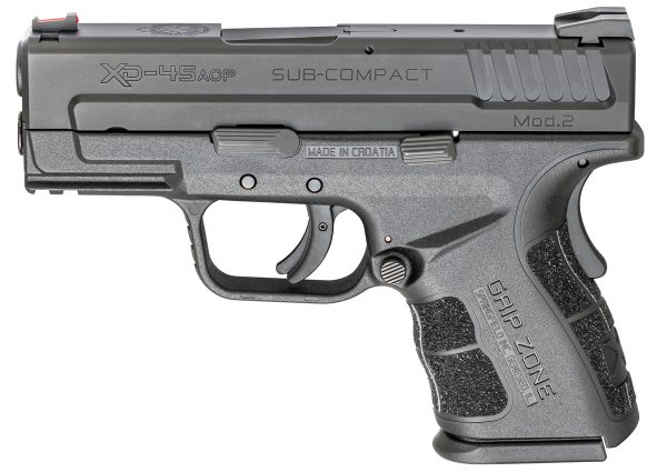 XD Mod.2 .45 ACP Sub-Compact Black Gear Up Package with 5 Mags and Range Bag