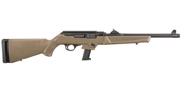 PC Carbine 9mm with FDE Stock and Threaded Barrel