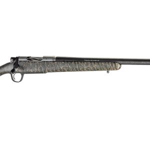 Ridgeline 30 Nosler Bolt-Action Rifle with Green, Black and Tan Stock