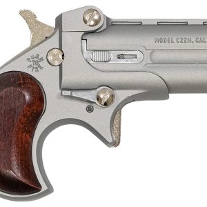 22 WMR Derringer with Satin Nickel Finish and Rosewood Grips 22 WMR Derringer with Satin Nickel Finish and Rosewood Grips - Derringers - Texas Gun Store