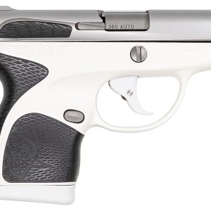 Spectrum .380 Auto White/Stainless Pistol with Black Grips - Firearms - Texas Gun Store