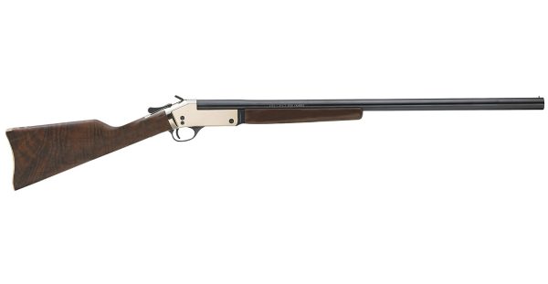 12 Gauge Single-Shot Shotgun with Brass Receiver