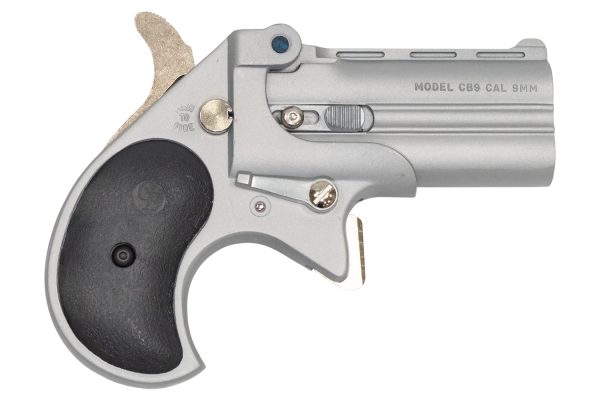 CB9 9mm Satin Derringer with Satin Nickel Cerakote Finish