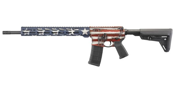 AR-556 MPR 5.56mm with American Flag Cerakote Finish