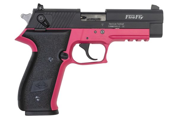 Firefly 22 LR 10-Round DA/SA Pistol with Pink Zinc Alloy Frame