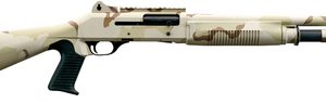 M4 Tactical Desert Storm 12 GA Semi-Automatic Shotgun with Desert Camouflage Fin