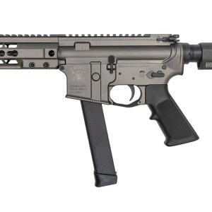 9mm Tungsten Cerakote Battle Pistol with KeyMod Rail and Forged Lower Receiver