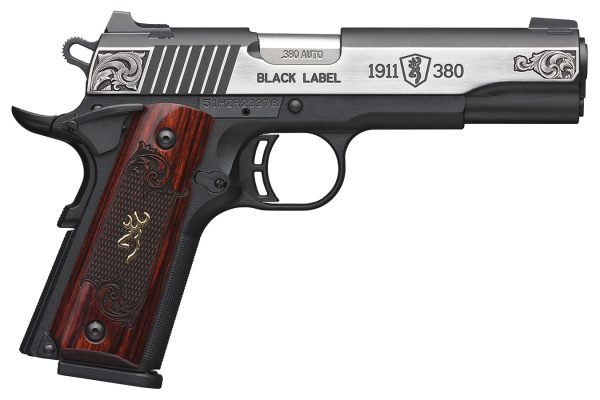 1911-380 Black Label Medallion 380 ACP with Neo-Classical American Engraving