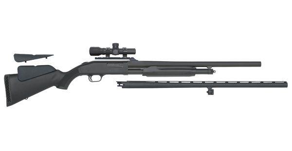 500 12 Gauge Combo Shotgun with Deer/Field Barrel and Dead Ringer 2.5x20mm Scope