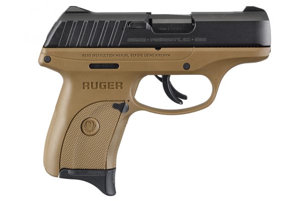 EC9s 9mm Carry Conceal Pistol with Flat Dark Earth Frame and Black Oxide Slide