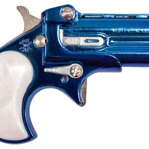 22WMR Classic Derringer with Royal Blue Finish and Pearl Grips