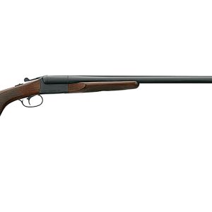 Longfowler 12 Gauge Side by Side Shotgun with A-Grade Satin Walnut Stock