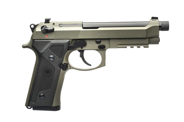 M9A3 9mm DA/SA Pistol with Green Frame and Black Grips