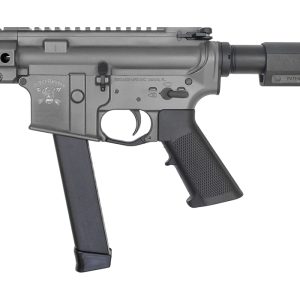 BM-9 Forged 9mm AR-Style Pistol with Tungsten Cerakote Finish and 5.5 inch Barrel