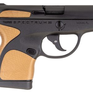 Spectrum 380 ACP Black Carry Conceal Pistol with Burnt Bronze Grips - Firearms - Texas Gun Store