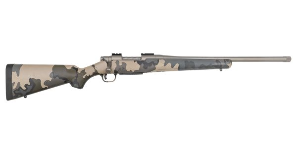 Patriot 450 Bushmaster Bolt-Action Rifle with Kuiu Vias Camo Stock and Cerakote Stainless Barrel