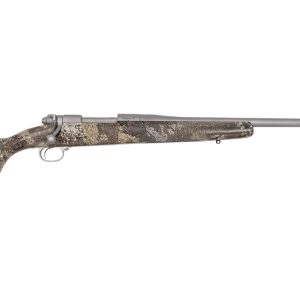 American Standard 6.5 PRC Bolt Action Rifle with Satin Stainless Barrel and Stron Camo Stock