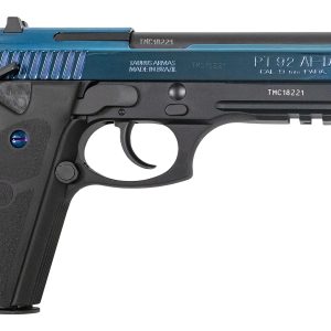 PT92 9mm Pistol with Polished PVD Slide and Hogue Grips - Firearms - Texas Gun Store