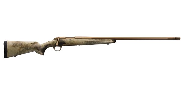 X-Bolt Hells Canyon Long Range 6mm Creedmoor Bolt Action Rifle with A-TACS AU Camo Stock