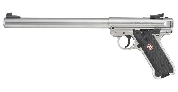 Mark IV Target Stainless 22LR Rimfire Pistol with 10-inch Barrel
