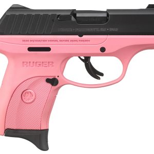 EC9s 9mm Striker-Fired Pistol with Pink Grip Frame and Black Slide