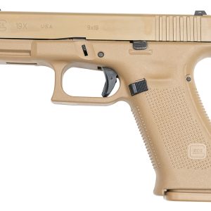 19x 9mm Full-Size FDE Pistol with 17 Round Magazine (Made in USA) - Firearms - Texas Gun Store