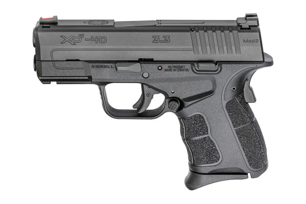 XDS Mod.2 40 S&W 3.3 Single Stack Pistol with Fiber Optic Front Sight