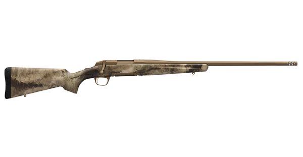 X-Bolt Hells Canyon Speed 300 WSM Bolt-Action Rifle with Burnt Bronze Cerakote Finish and A-TACS AU Camo Stock