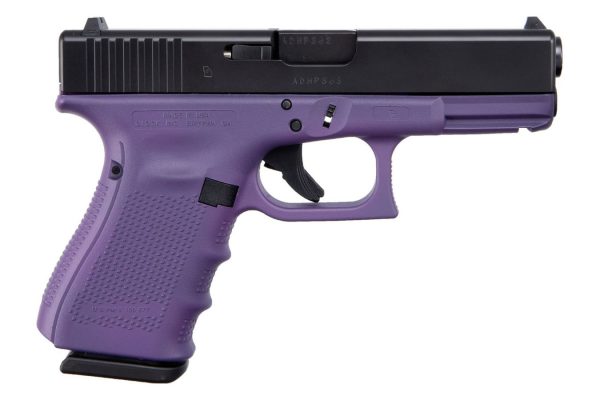 19 Gen4 9mm Pistol with Cerakote Purple Finish