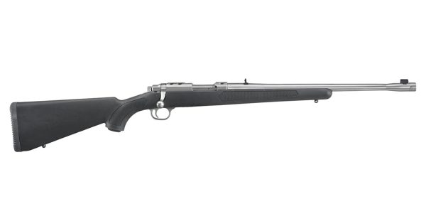 77/44 44 Rem Mag Bolt Action Rifle with Black Synthetic Stock and Stainless Barrel