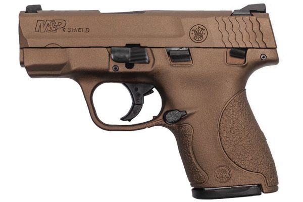 MP9 Shield 9mm Carry Conceal Pistol w/ Burnt Bronze Cerakote Finish and Thumb Safety