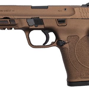 MP380 Shield EZ 380 ACP Pistol with Burnt Bronze Cerakote Finish and No Thumb Safety