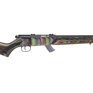 Mark II Minimalist 22LR Bolt-Action Rifle with Green Laminate Stock