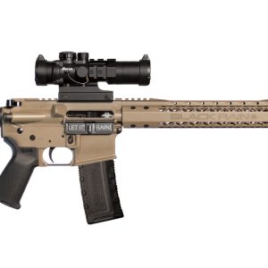 Spec15 Series AR15 5.56mm Semi-Automatic FDE Rifle with Burris AR-332 Optic