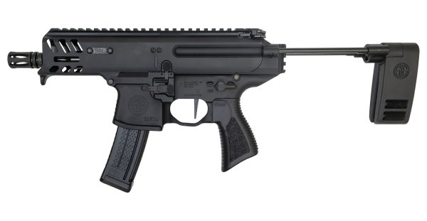 MPX Copperhead 9mm Pistol with PCB Telescoping Brace and Timney Single Stage Trigger