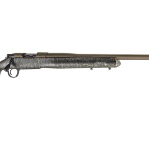 Mesa Long Range 6.5 Creedmoor Bolt-Action Rifle with Burnt Bronze Barrel and Green, Black and Tan Stock