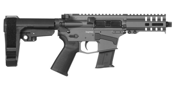 Banshee 300 Mk57 5.7x28mm Semi-Automatic Pistol with Sniper Gray Cerakote Finish