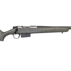 Ridgeline 450 Bushmaster Bolt-Action Rifle with Green/Black, Brown Web Stock