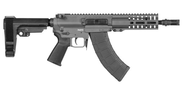 Banshee 300 Mk47 7.62x39mm Semi-Automatic Pistol with Sniper Gray Cerakote Finish