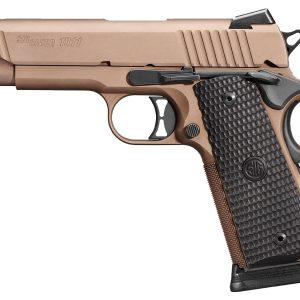 1911 Fastback Emperor Scorpion Carry 45 ACP Pistol with FDE PVD Finish