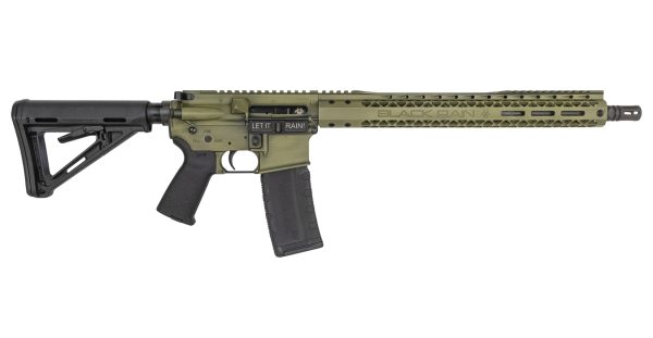 Spec15 5.56mm AR-15 with Battleworn Bazooka Green Finish