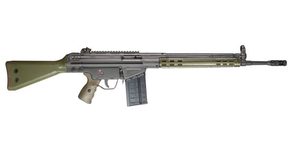 GIR 101 308 Win Semi Auto Rifle with OD Green Furniture