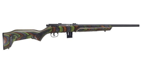 Model 93 Minimalist 22 WMR Bolt-Action Rifle with Green Laminate Stock