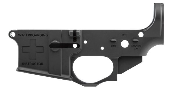 Water Boarding Instructor Stripped AR Lower Receiver (Multi Cal)